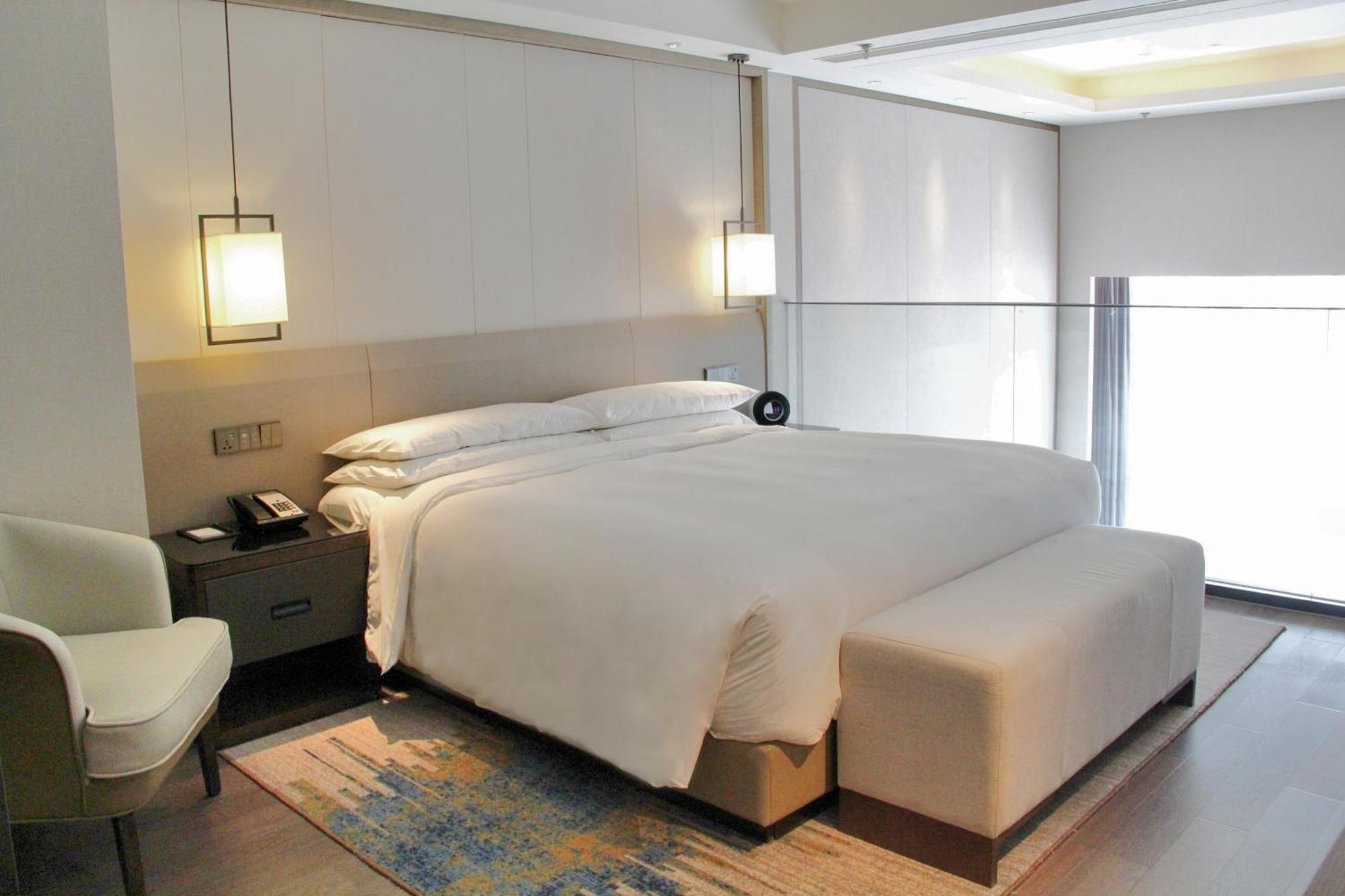 Shanghai Marriott Hotel Pudong East - Only A 30 Minute Drive From Disney Dış mekan fotoğraf