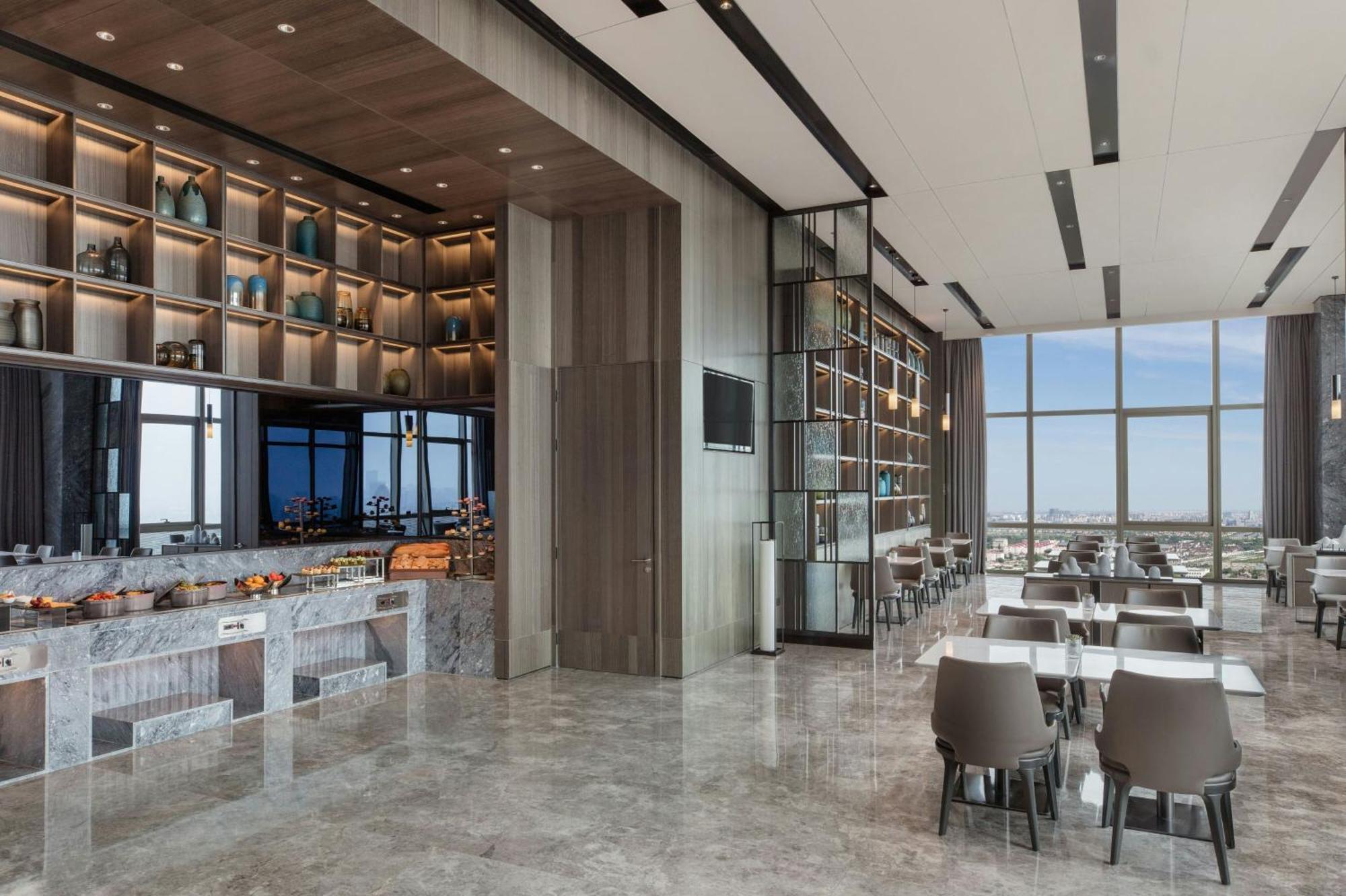 Shanghai Marriott Hotel Pudong East - Only A 30 Minute Drive From Disney Dış mekan fotoğraf
