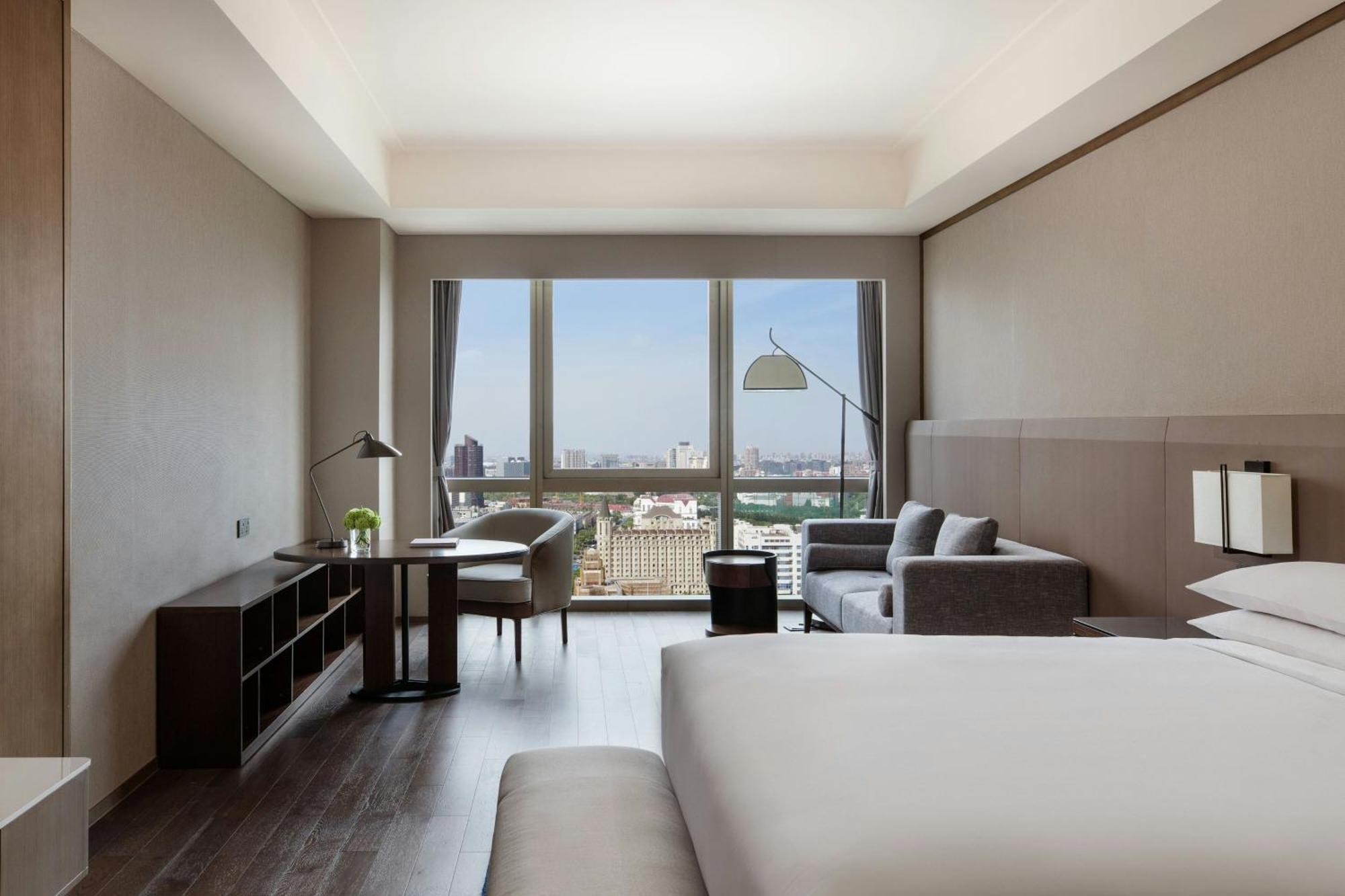 Shanghai Marriott Hotel Pudong East - Only A 30 Minute Drive From Disney Dış mekan fotoğraf