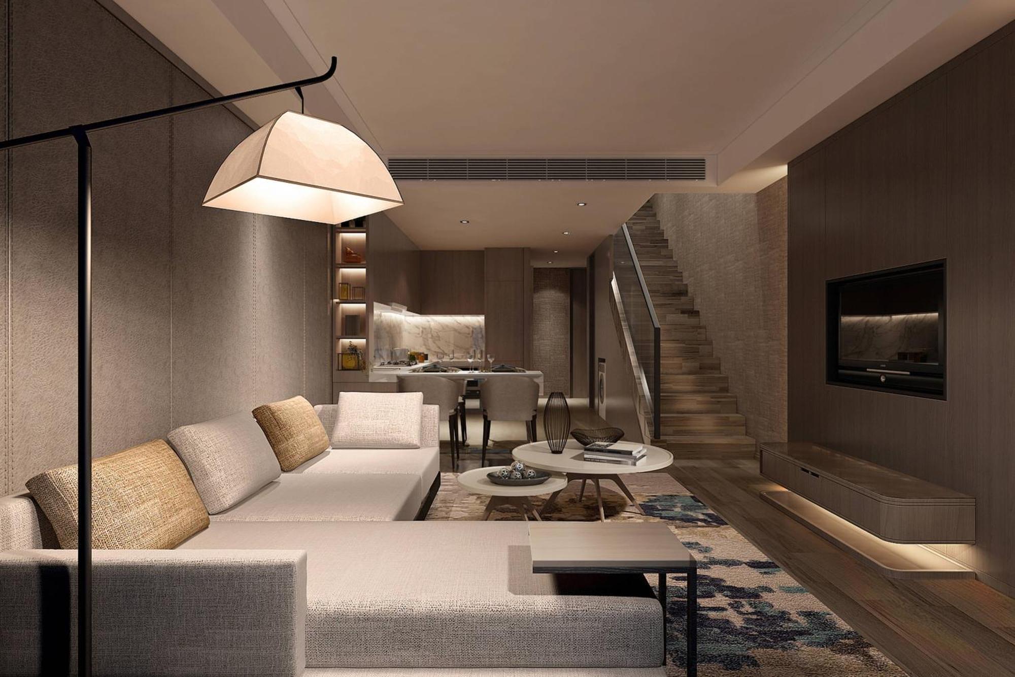 Shanghai Marriott Hotel Pudong East - Only A 30 Minute Drive From Disney Dış mekan fotoğraf