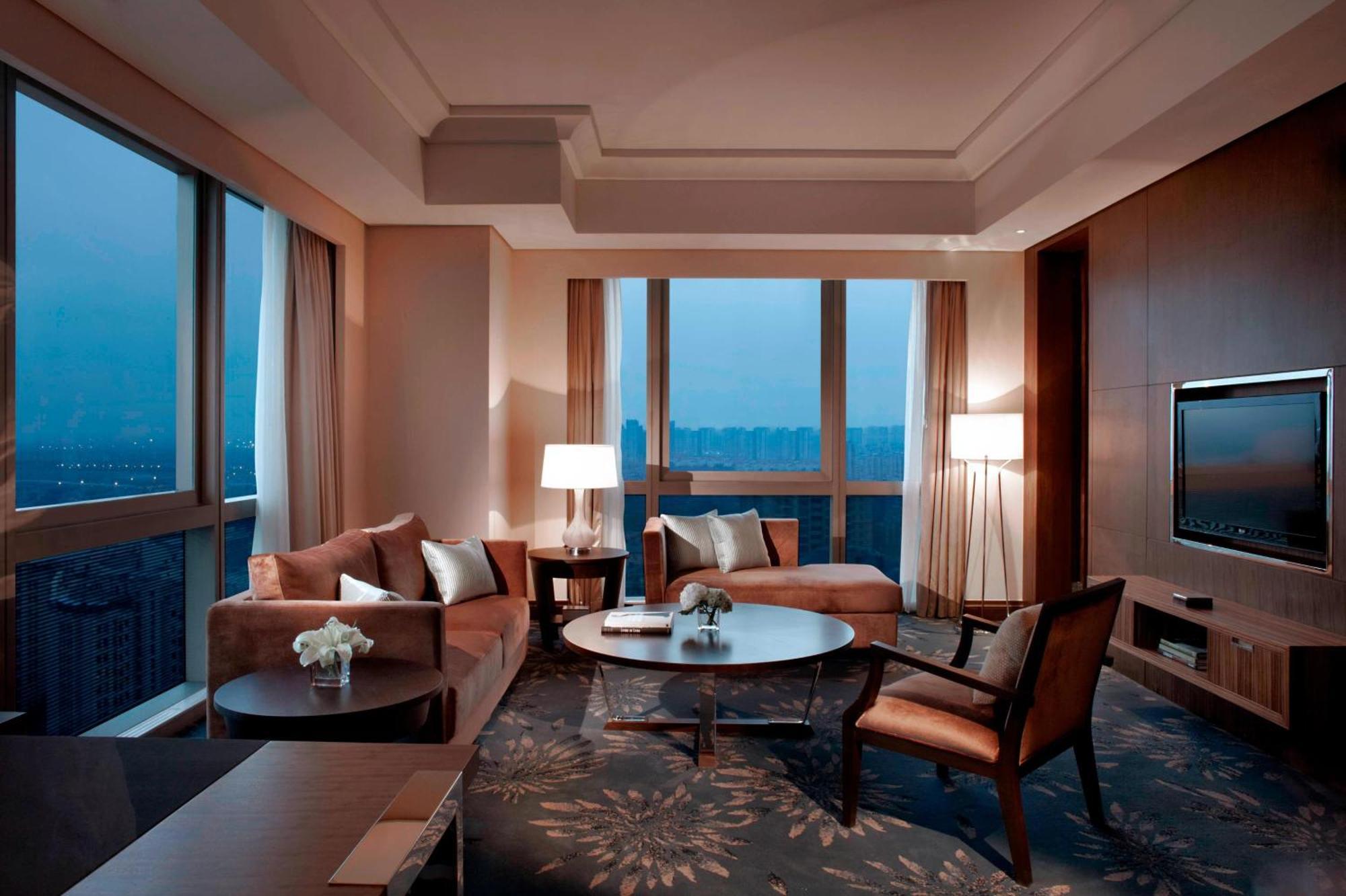 Shanghai Marriott Hotel Pudong East - Only A 30 Minute Drive From Disney Dış mekan fotoğraf